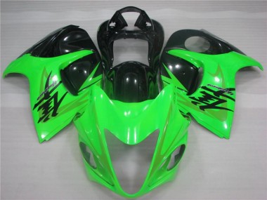GSXR 1300 Hayabusa 08-19 Verkleidungen - Grün Schwarz