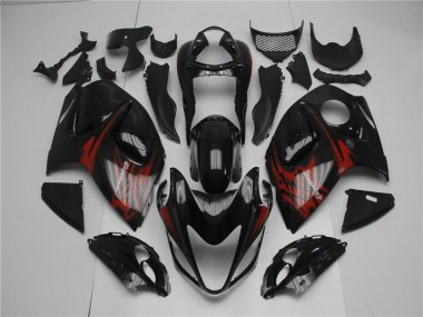 GSXR 1300 Hayabusa 08-19 Verkleidungen Komplett Sets - Schwarz Rot