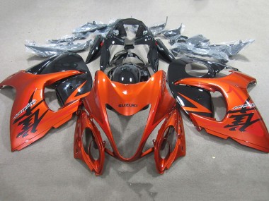 GSXR 1300 Hayabusa 08-19 Verkleidungen - Rot Schwarz