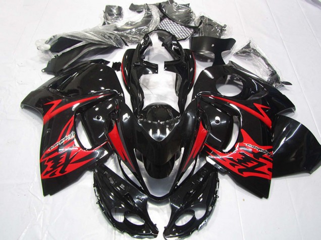 GSXR 1300 Hayabusa 08-19 Verkleidungen - Schwarz Rot GSXR 1300 Hayabusa 08-19 Verkleidungen - Schwarz Rot