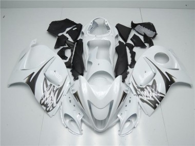 GSXR 1300 Hayabusa 08-19 Verkleidungen - Weiß
