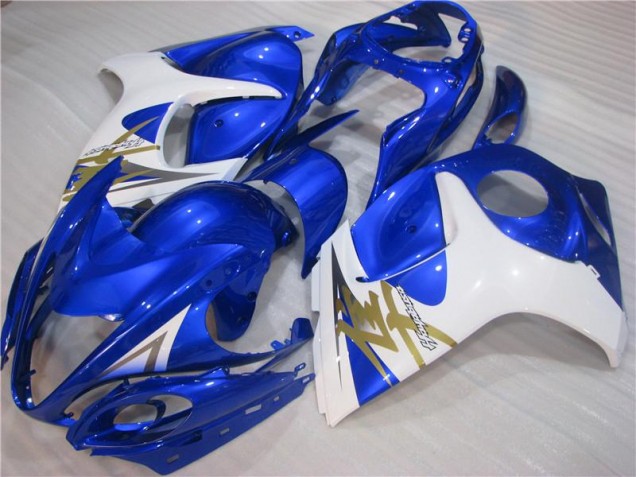 GSXR 1300 Hayabusa 08-19 Vollverkleidung - Blau Weiß GSXR 1300 Hayabusa 08-19 Vollverkleidung - Blau Weiß