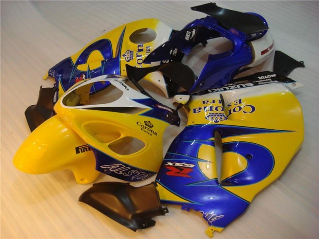 GSXR 1300 Hayabusa 96-07 Verkleidungen - Gelb Blau GSXR 1300 Hayabusa 96-07 Verkleidungen - Gelb Blau