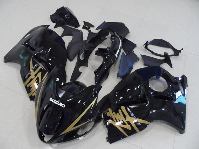 GSXR 1300 Hayabusa 96-07 Verkleidungen - Schwarz und Gold Aufkleber GSXR 1300 Hayabusa 96-07 Verkleidungen - Schwarz und Gold Aufkleber