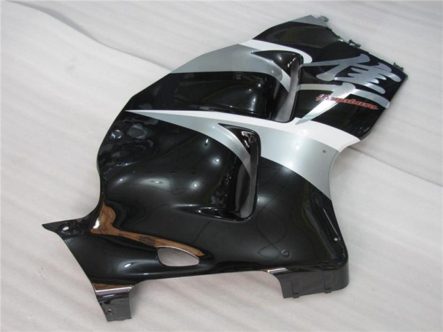 GSXR 1300 Hayabusa 96-07 Verkleidungen - Silber Schwarz