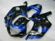 GSXR 600 / 750 K1 K2 K3 01-03 Verkleidung - Blau Schwarz GSXR 600 / 750 K1 K2 K3 01-03 Verkleidung - Blau Schwarz