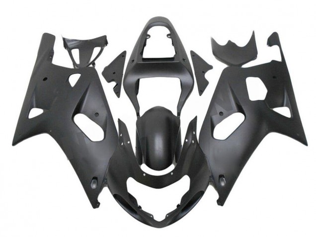 GSXR 600 / 750 K1 K2 K3 01-03 Verkleidungen - Matt Schwarz GSXR 600 / 750 K1 K2 K3 01-03 Verkleidungen - Matt Schwarz