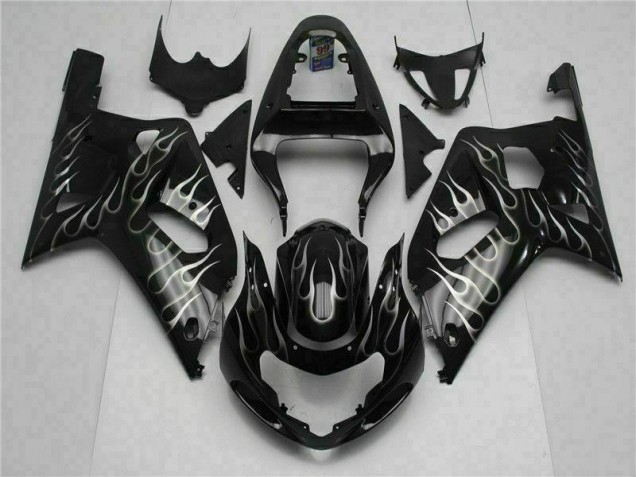 GSXR 600 / 750 K1 K2 K3 01-03 Verkleidungen - Schwarz GSXR 600 / 750 K1 K2 K3 01-03 Verkleidungen - Schwarz