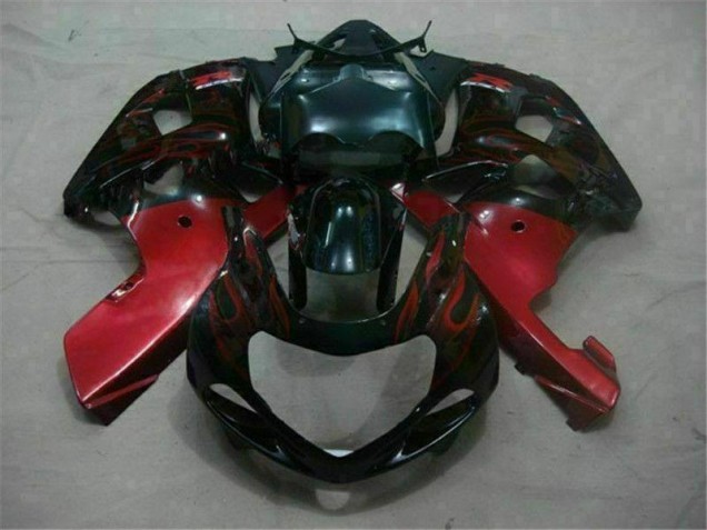GSXR 600 / 750 K1 K2 K3 01-03 Verkleidungen - Schwarz Rot GSXR 600 / 750 K1 K2 K3 01-03 Verkleidungen - Schwarz Rot