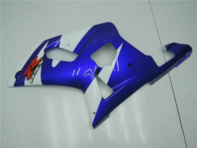 GSXR 600 / 750 K1 K2 K3 01-03 Verkleidungen - Weiß Blau GSXR 600 / 750 K1 K2 K3 01-03 Verkleidungen - Weiß Blau