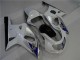 GSXR 600 / 750 K1 K2 K3 01-03 Verkleidungen - Weiß Silber GSXR 600 / 750 K1 K2 K3 01-03 Verkleidungen - Weiß Silber