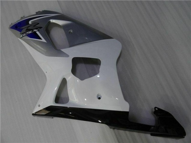 GSXR 600 / 750 K1 K2 K3 01-03 Verkleidungen - Weiß Silber GSXR 600 / 750 K1 K2 K3 01-03 Verkleidungen - Weiß Silber