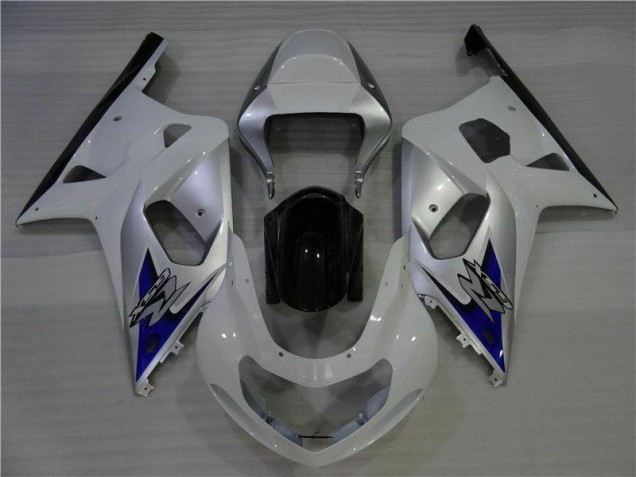 GSXR 600 / 750 K1 K2 K3 01-03 Verkleidungen - Weiß Silber GSXR 600 / 750 K1 K2 K3 01-03 Verkleidungen - Weiß Silber