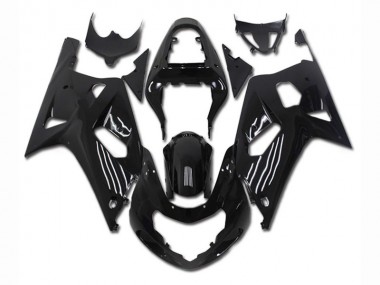 GSXR 600 / 750 K1 K2 K3 01-03 VollVerkleidungen & Plastik - Schwarz