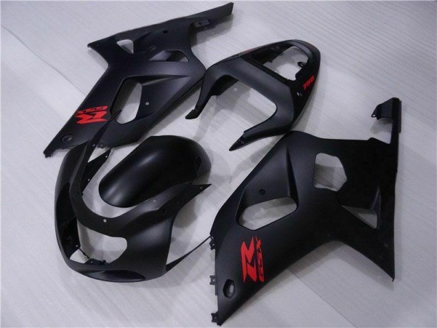 GSXR 600 / 750 K1 K2 K3 01-03 Vollverkleidung - Schwarz GSXR 600 / 750 K1 K2 K3 01-03 Vollverkleidung - Schwarz