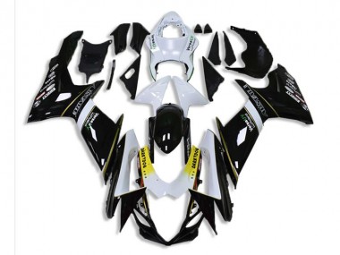 GSXR 600 / 750 K11 11-24 Verkleidung - Schwarz Weiß