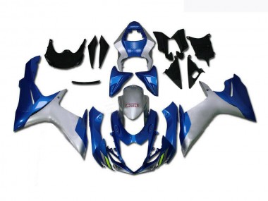 GSXR 600 / 750 K11 11-24 Verkleidungen - Blau Silber