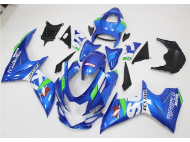 GSXR 600 / 750 K11 11-24 Verkleidungen - Blau Weiß Grün