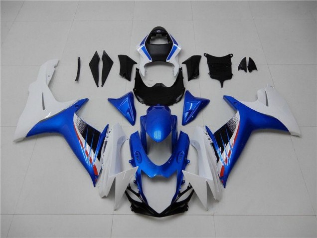 GSXR 600 / 750 K11 11-24 Verkleidungen - Blau Weiß GSXR 600 / 750 K11 11-24 Verkleidungen - Blau Weiß