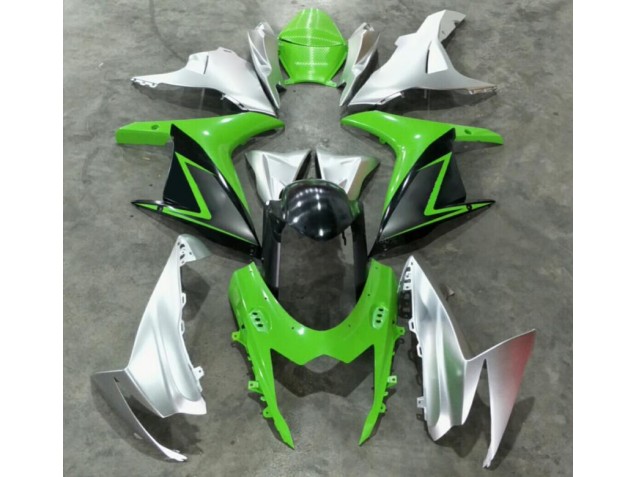 GSXR 600 / 750 K11 11-24 Verkleidungen - Grün Silber GSXR 600 / 750 K11 11-24 Verkleidungen - Grün Silber