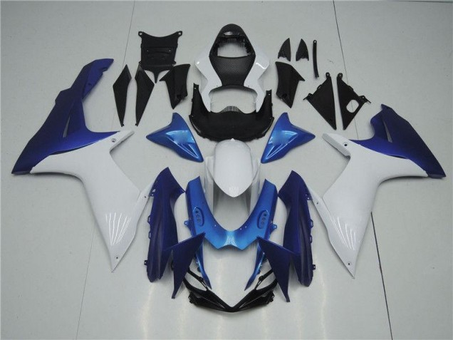 GSXR 600 / 750 K11 11-24 Verkleidungen - Weiß Blau GSXR 600 / 750 K11 11-24 Verkleidungen - Weiß Blau