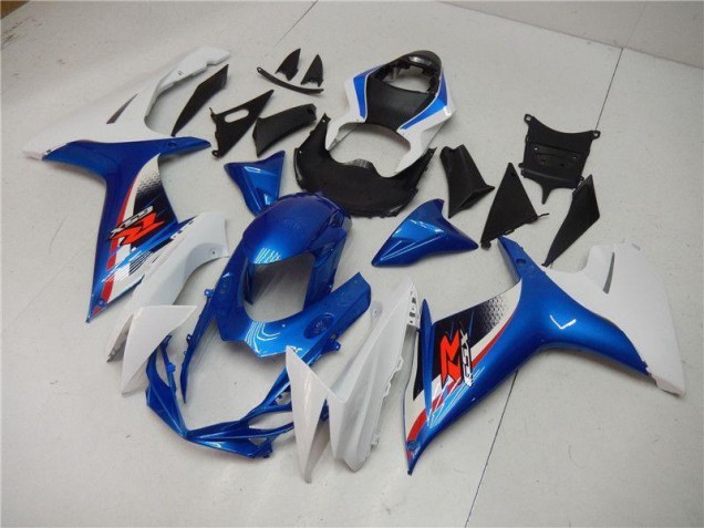 GSXR 600 / 750 K11 11-24 Vollverkleidung - Blau Weiß GSXR 600 / 750 K11 11-24 Vollverkleidung - Blau Weiß