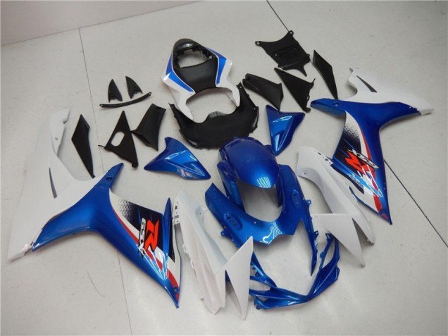 GSXR 600 / 750 K11 11-24 Vollverkleidung - Blau Weiß GSXR 600 / 750 K11 11-24 Vollverkleidung - Blau Weiß