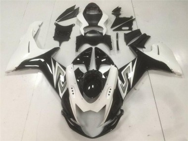 GSXR 600 / 750 K11 11-24 Vollverkleidung - Schwarz Weiß