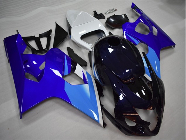 GSXR 600 / 750 K4 04-05 Verkleidung - Blau Weiß GSXR 600 / 750 K4 04-05 Verkleidung - Blau Weiß