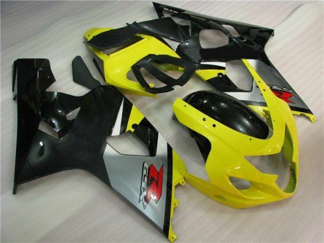 GSXR 600 / 750 K4 04-05 Verkleidung - Gelb Schwarz GSXR 600 / 750 K4 04-05 Verkleidung - Gelb Schwarz