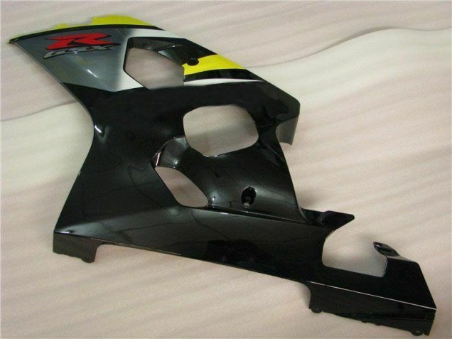 GSXR 600 / 750 K4 04-05 Verkleidung - Gelb Schwarz GSXR 600 / 750 K4 04-05 Verkleidung - Gelb Schwarz