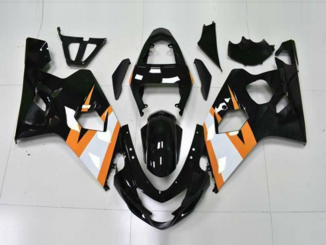 GSXR 600 / 750 K4 04-05 Verkleidung - Orange Schwarz GSXR 600 / 750 K4 04-05 Verkleidung - Orange Schwarz