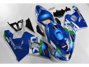 GSXR 600 / 750 K4 04-05 Verkleidungen - Blau Weiß