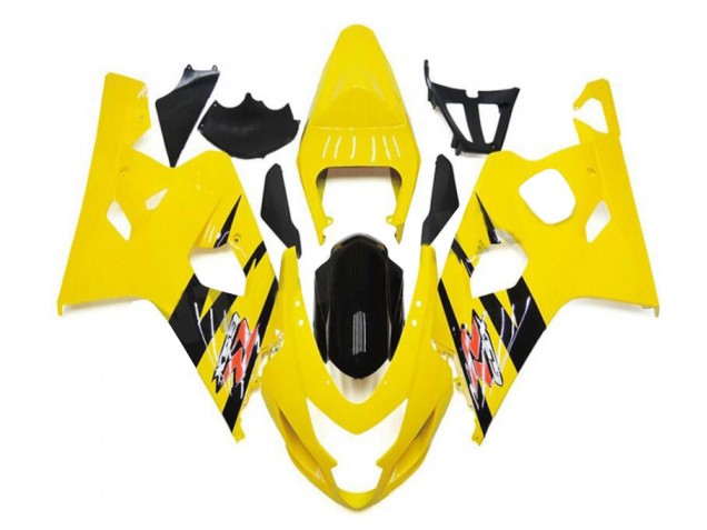 GSXR 600 / 750 K4 04-05 Verkleidungen - Gelb Schwarz GSXR 600 / 750 K4 04-05 Verkleidungen - Gelb Schwarz