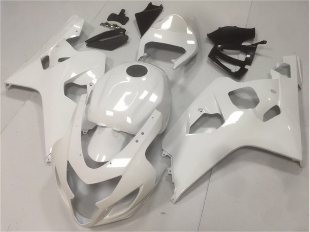 GSXR 600 / 750 K4 04-05 Verkleidungen - Glänzend Weiß