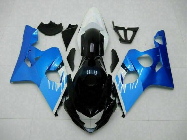GSXR 600 / 750 K4 04-05 Verkleidungen & Plastik - Blau Schwarz