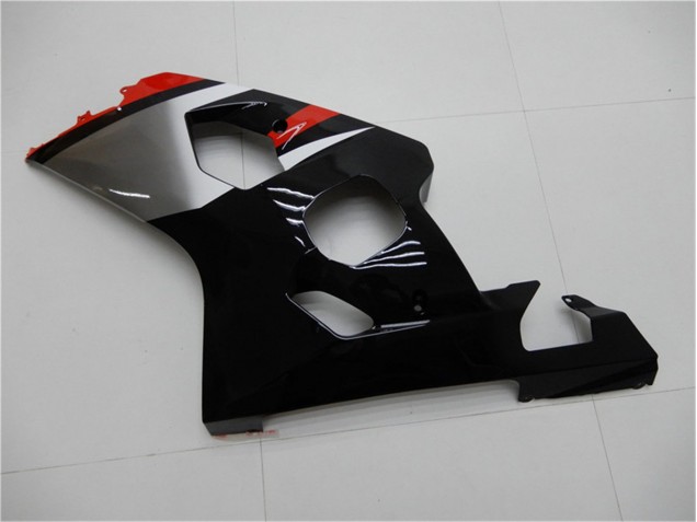 GSXR 600 / 750 K4 04-05 Verkleidungen - Rot Schwarz GSXR 600 / 750 K4 04-05 Verkleidungen - Rot Schwarz