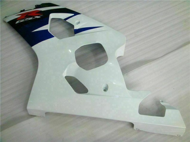 GSXR 600 / 750 K4 04-05 Verkleidungen - Weiß Schwarz GSXR 600 / 750 K4 04-05 Verkleidungen - Weiß Schwarz