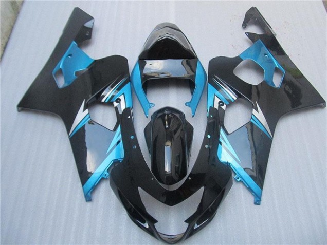 GSXR 600 / 750 K4 04-05 Vollverkleidung - Blau Schwarz GSXR 600 / 750 K4 04-05 Vollverkleidung - Blau Schwarz