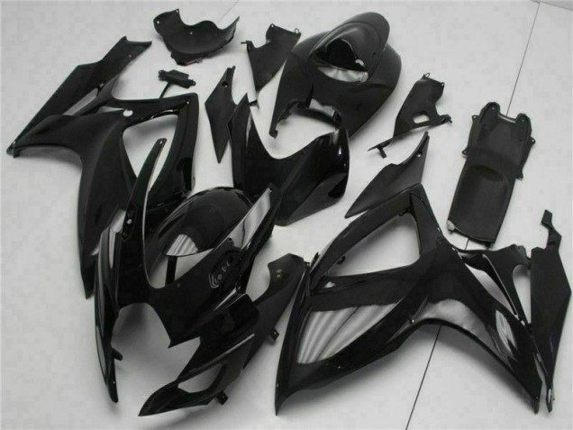 GSXR 600 / 750 K6 06-07 Motorrad Verkleidung - Schwarz GSXR 600 / 750 K6 06-07 Motorrad Verkleidung - Schwarz
