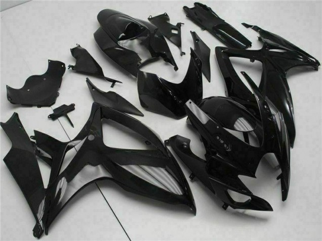 GSXR 600 / 750 K6 06-07 Motorrad Verkleidung - Schwarz GSXR 600 / 750 K6 06-07 Motorrad Verkleidung - Schwarz