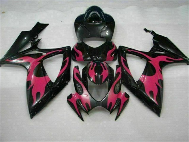 GSXR 600 / 750 K6 06-07 Motorrad Verkleidungen - Schwarz GSXR 600 / 750 K6 06-07 Motorrad Verkleidungen - Schwarz