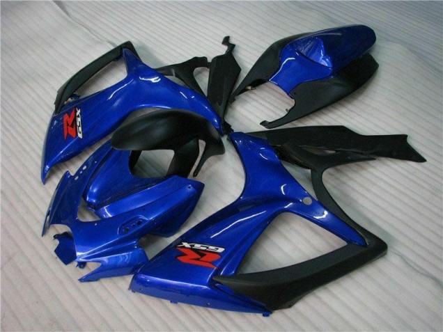 GSXR 600 / 750 K6 06-07 Motorrad Vollverkleidung - Blau GSXR 600 / 750 K6 06-07 Motorrad Vollverkleidung - Blau