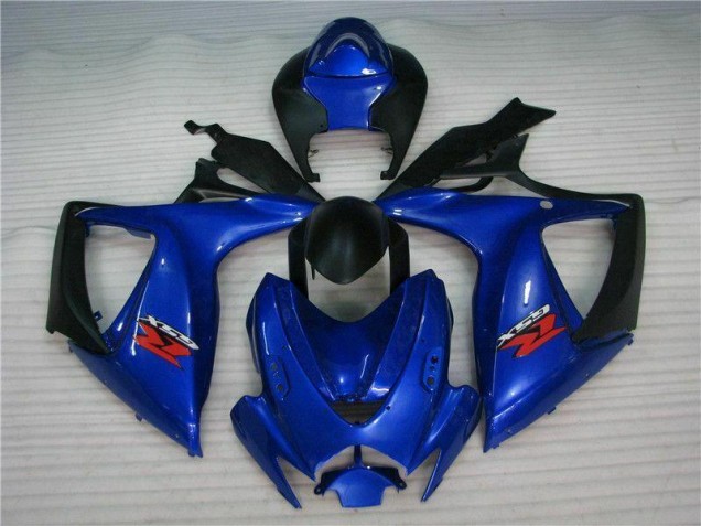 GSXR 600 / 750 K6 06-07 Motorrad Vollverkleidung - Blau GSXR 600 / 750 K6 06-07 Motorrad Vollverkleidung - Blau