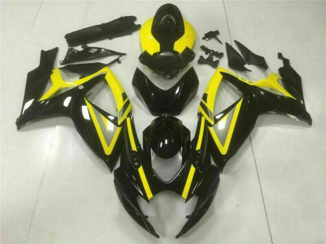 GSXR 600 / 750 K6 06-07 Motorrad Vollverkleidung - Schwarz GSXR 600 / 750 K6 06-07 Motorrad Vollverkleidung - Schwarz