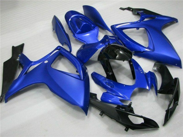 GSXR 600 / 750 K6 06-07 Verkleidung - Blau Schwarz GSXR 600 / 750 K6 06-07 Verkleidung - Blau Schwarz
