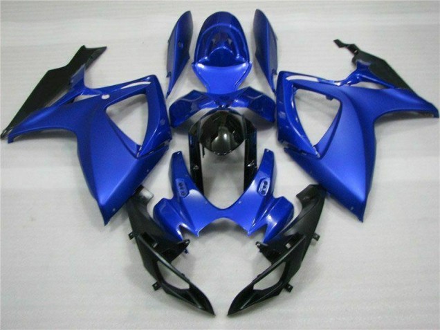 GSXR 600 / 750 K6 06-07 Verkleidung - Blau Schwarz GSXR 600 / 750 K6 06-07 Verkleidung - Blau Schwarz