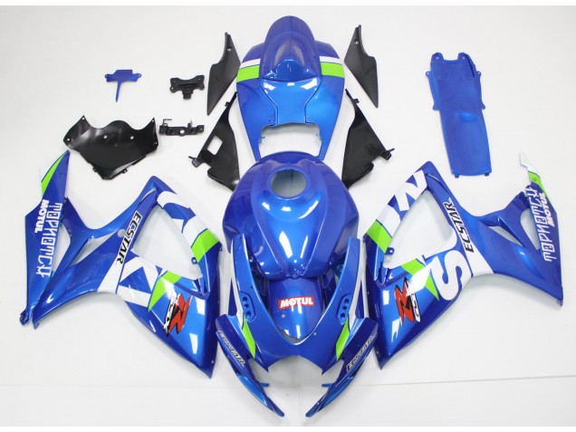 GSXR 600 / 750 K6 06-07 Verkleidung - Blau Weiß GSXR 600 / 750 K6 06-07 Verkleidung - Blau Weiß