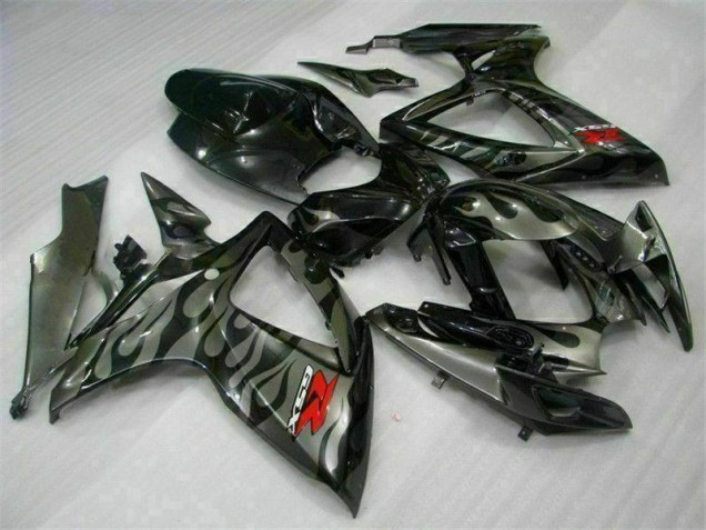 GSXR 600 / 750 K6 06-07 Verkleidung & Plastik - Schwarz GSXR 600 / 750 K6 06-07 Verkleidung & Plastik - Schwarz