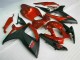 GSXR 600 / 750 K6 06-07 Verkleidung - Rot Schwarz GSXR 600 / 750 K6 06-07 Verkleidung - Rot Schwarz